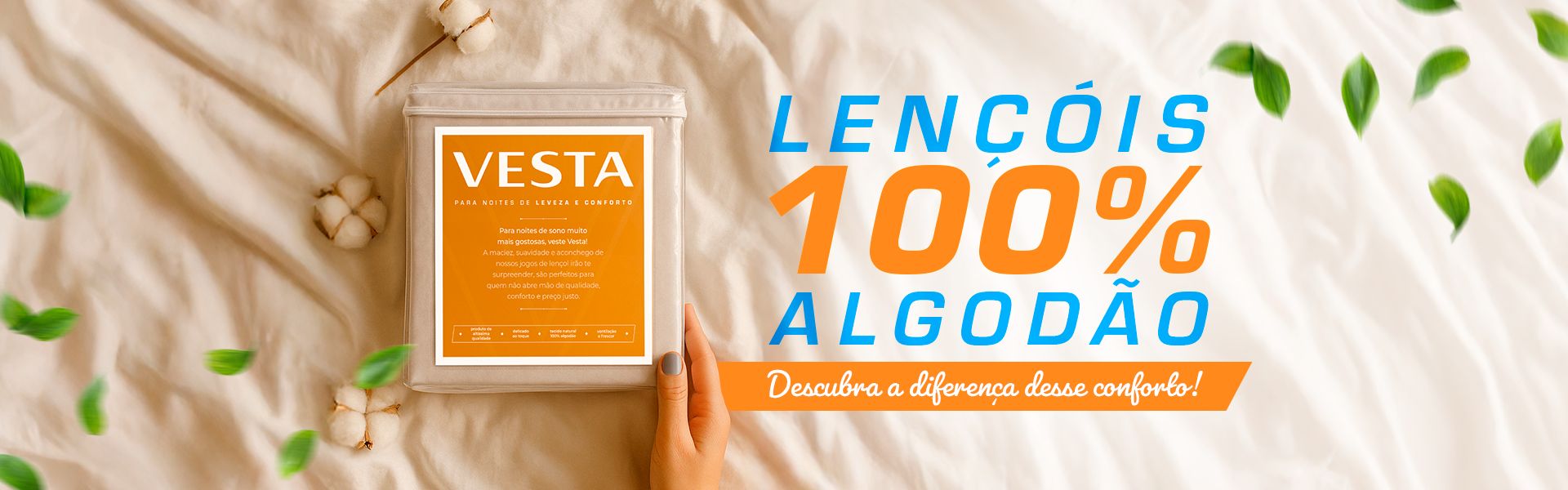 100% algodão